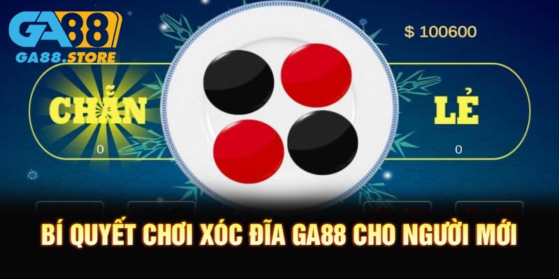 Bí quyết chơi xóc đĩa GA88 cho người mới