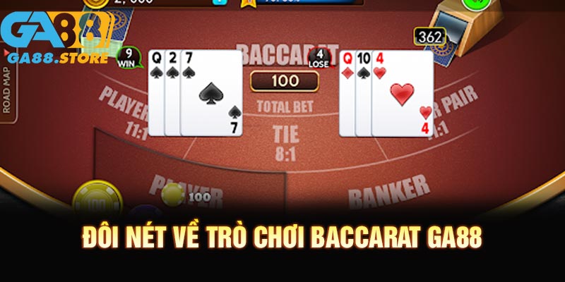 Giới thiệu đôi nét về trò chơi Baccarat GA88