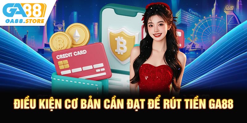 Điều kiện cơ bản cần đạt để rút tiền GA88