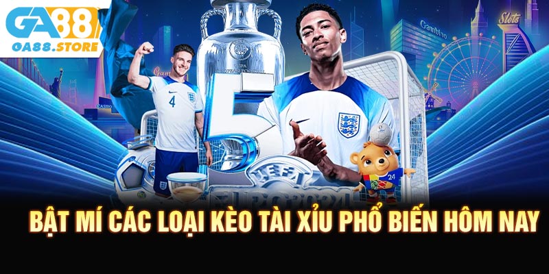 Bật mí các loại kèo tài xỉu phổ biến hôm nay