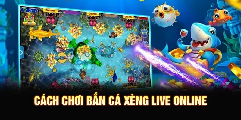 Hướng dẫn cách chơi bắn cá xèng live online